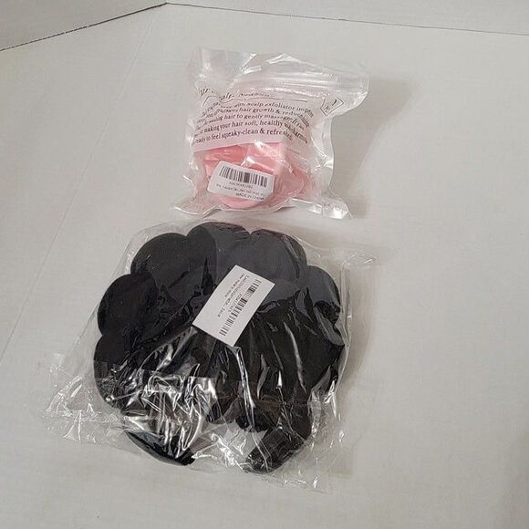 5 Piece Spa Headband & Wristband Set for Washing Face with Scalp Massager - Picture 2 of 5